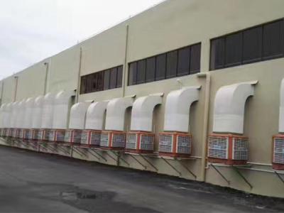 手提袋廠加工廠廠房車間環(huán)?？照{(diào)降溫工程
